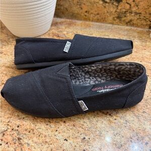 BOBS from Skechers Black Mules